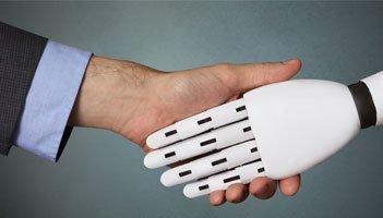 Screenshot of a Pew Research results about whether AI won't steal your marketing job