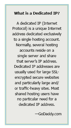 dedicated IP definition