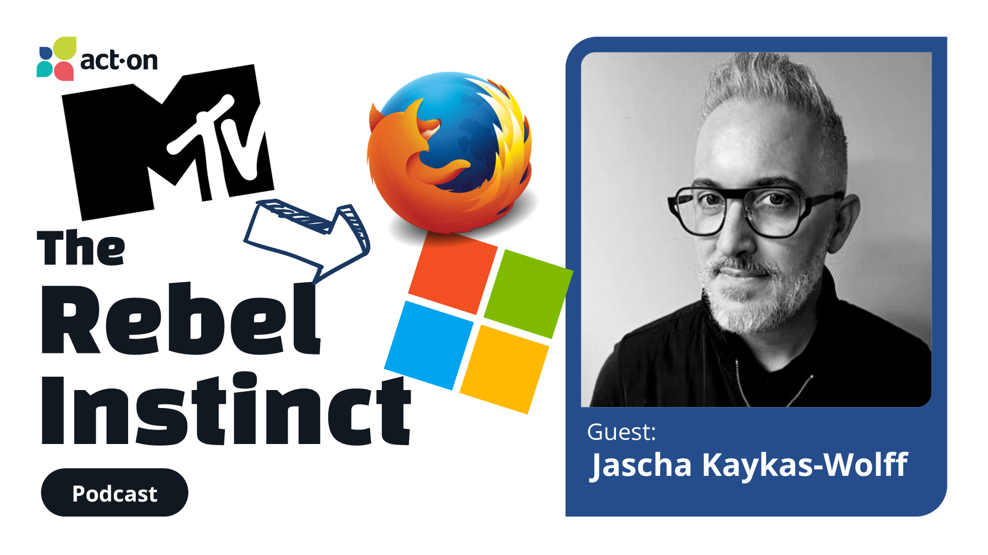 He had a dream to make it in Hollywood, but a career shift away from MTV paid off – big time! Jascha Kaykas-Wolff is now president of Lytics and has previous leadership experience at Mozilla, Yahoo, Webtrends and Microsoft. When Facebook messed up on data security, he was the one of first tech execs to pull ads from the platform. So how can you punch above your weight, move up as a marketer and LIVE your rebel brand? Jascha says some basic structure can change your world.